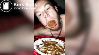 andy eats his shit
