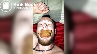 andy eats his shit