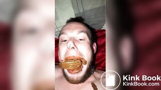 andy eats his shit