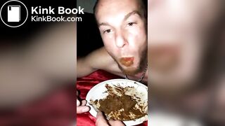 andy eats his shit