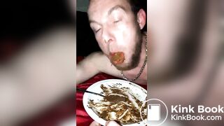 andy eats his shit