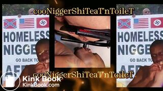 Coon Nigger Shit Eating Toilet