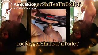 Coon Nigger Shit Eating Toilet