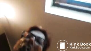 European Scat Lady Eating Shit