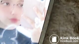 Stupid thick latina humiliated used as a toilet