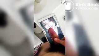 Stupid thick latina humiliated used as a toilet