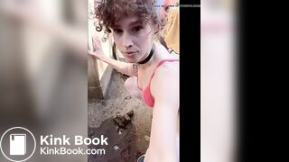 SCAT - Molly pooping