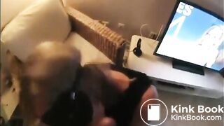 Dirty anal a2m blowjob