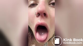 A cunt in her natural place.