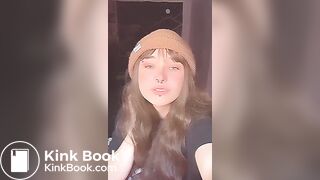 Hot girl shitting and eating