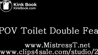 TMistressT femdom mistress scat toilet slave