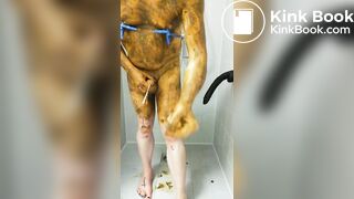 Satan Scat Slave Gerard .takes A Scat Enema