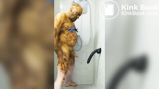 Satan Scat Slave Gerard .takes A Scat Enema