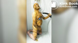 Satan Scat Slave Gerard .takes A Scat Enema