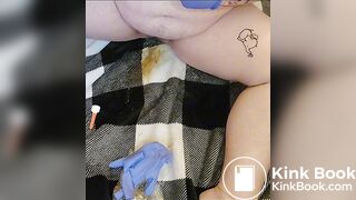 Enema shit fuck
