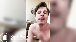 German scat fag eating again