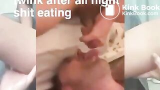 asian hole and shit eating