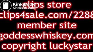 GWiskey femdom mistress scat toilet slave