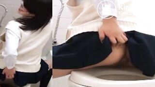 SCAT - Asian girls pooping in the toilet 7