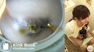 SCAT - Asian girls pooping in the toilet 2