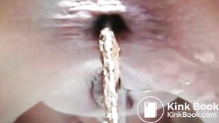 SCAT - Hot ass with firm log