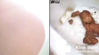 SCAT - Asian girls pooping in the toilet 4
