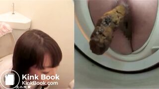 SCAT - Asian girls pooping in the toilet 7