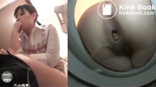 SCAT - Asian girls pooping in the toilet 7