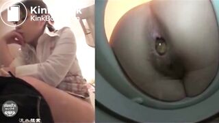 SCAT - Asian girls pooping in the toilet 7