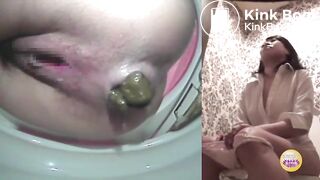 SCAT - Asian girls pooping in the toilet 7