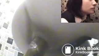 SCAT - Asian girls pooping in the toilet 4