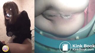 SCAT - Asian girls pooping in the toilet 7