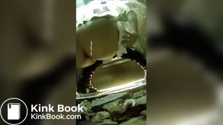 SCAT - Asian girls pooping in the toilet 3