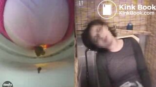 SCAT - Asian girls pooping in the toilet 7