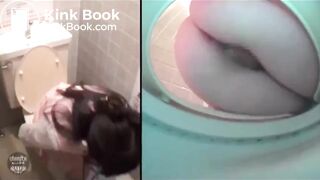 SCAT - Asian girls pooping in the toilet 8