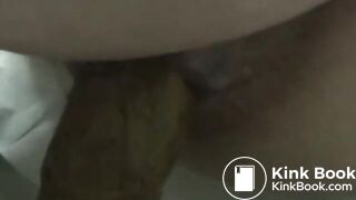 Tight womens asses pooping in public toilets
