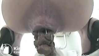 SCAT - Asian girls pooping in the toilet 7