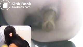 SCAT - Asian girls pooping in the toilet 7