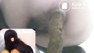 SCAT - Asian girls pooping in the toilet 7