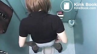 SCAT - Asian girls pooping in the toilet 9