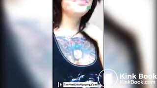 SCAT - Asian girls pooping in the toilet 8
