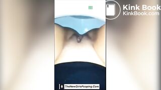 SCAT - Asian girls pooping in the toilet 8