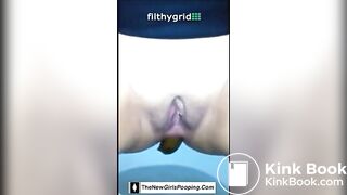 SCAT - Asian girls pooping in the toilet 8