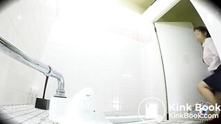 SCAT - Asian girls pooping in the toilet 8