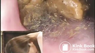 SCAT - Asian girls pooping in the toilet 7