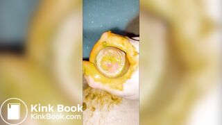 Kacke wichsen in der Wanne