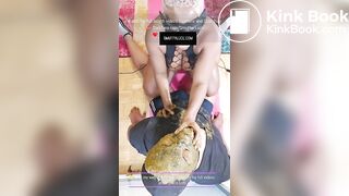 She destroyed his Face with Creamy Shit | No mercy