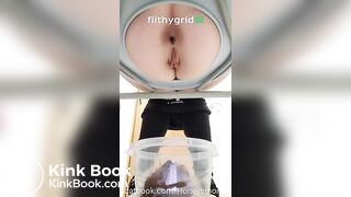 Honey on potty chair