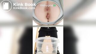 Honey on potty chair