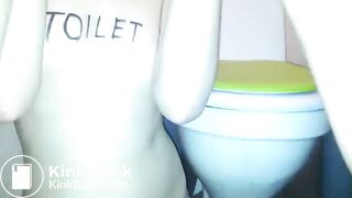 Original title: My kinky wife swallows shit from a